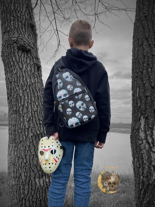 Scary Lake Sling Bag- Preorder. 30 day turn around time.